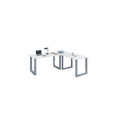 4051814393037 - Holz Schreibtisch Eckschreibtisch schlicht 160x160 L Form links oder rechts Arbeitstisch Platte 80 cm tief Computertisch Büromöbel - Lona U 4051814393037 - Holz Schreibtisch Eckschreibtisch schlicht 160x160 L Form links oder rechts Arbeitstisch Platte 80 cm tief Computertisch Büromöbel - Lona U