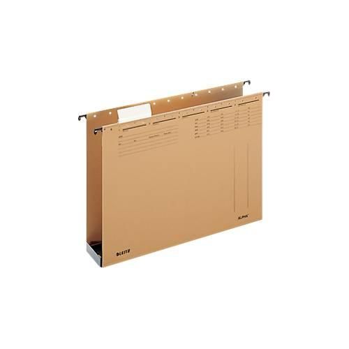 4002432303700 - ALPHA Hängesammler 1941 DIN A4 Mit Kunststoffboden U-Base 60 mm 320 g m2 Naturbraun 100% Recycelter Natron-Karton 15 Stück 4002432303700 - ALPHA Hängesammler 1941 DIN A4 Mit Kunststoffboden U-Base 60 mm 320 g m2 Naturbraun 100% Recycelter Natron-Karton 15 Stück