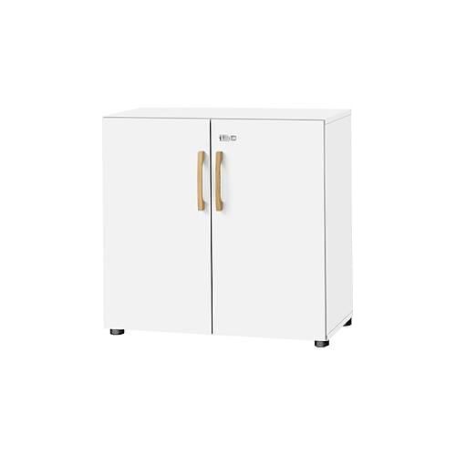 4251898812718 - Select Schrank Start Off Wood 2 OH abschließbar B 800 x T 420 x H 744 mm Holz weiß