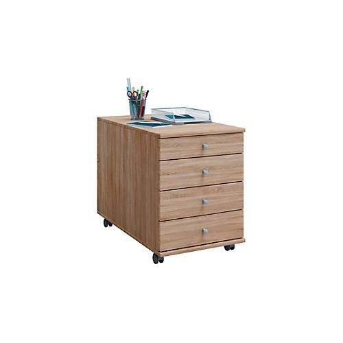 4051814376511 - Ebuy24 - Lona Büro Kommode Schubladenabschnitt Kassette auf Rädern mit 4 Schubladen Sonoma-Eiche dekor - Eiche Dekor 4051814376511 - Ebuy24 - Lona Büro Kommode Schubladenabschnitt Kassette auf Rädern mit 4 Schubladen Sonoma-Eiche dekor - Eiche Dekor