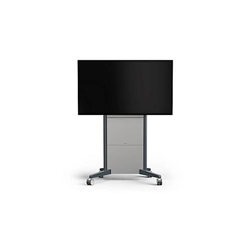 4260372451367 - Monitorständer SMS Presence mobil elektrisch höhenverstellbar für 1 Display ab 46 & bis 150 kg VESA Verriegelung Kabelmanagement anthrazit 4260372451367 - Monitorständer SMS Presence mobil elektrisch höhenverstellbar für 1 Display ab 46 & bis 150 kg VESA Verriegelung Kabelmanagement anthrazit