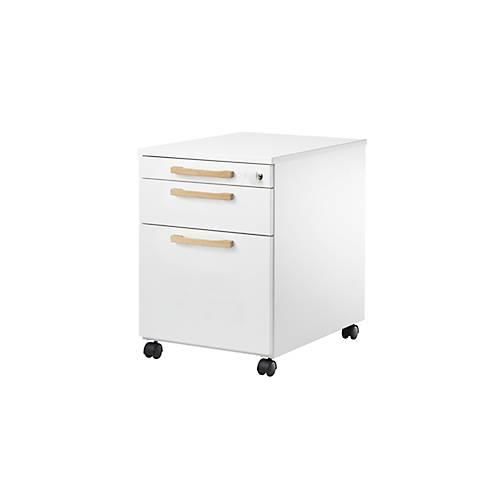 4251898812657 - Select Rollcontainer Start Off Wood Schub Hängeregister & Utensilienauszug B 432 x T 580 x H 595 mm weiß 4251898812657 - Select Rollcontainer Start Off Wood Schub Hängeregister & Utensilienauszug B 432 x T 580 x H 595 mm weiß