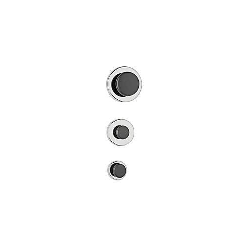 4002390083102 - Magnet Maul rund mit Griffknopf Ø 38 x T 24 mm Haftkraft bis 5 kg Stahl & Kunststoff hellsilber 1 Stück 4002390083102 - Magnet Maul rund mit Griffknopf Ø 38 x T 24 mm Haftkraft bis 5 kg Stahl & Kunststoff hellsilber 1 Stück