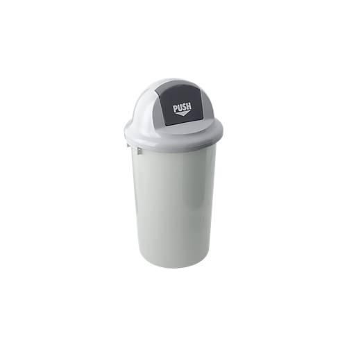 8713631032327 - Abfallsammler mit Pushdeckel Volumen 90 l HxØ 910 x 520 mm Kunststoff 8713631032327 - Abfallsammler mit Pushdeckel Volumen 90 l HxØ 910 x 520 mm Kunststoff