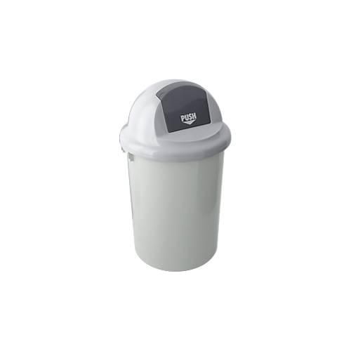 8713631032334 - Abfallsammler mit Pushdeckel Volumen 60 l HxØ 810 x 450 mm Kunststoff 8713631032334 - Abfallsammler mit Pushdeckel Volumen 60 l HxØ 810 x 450 mm Kunststoff