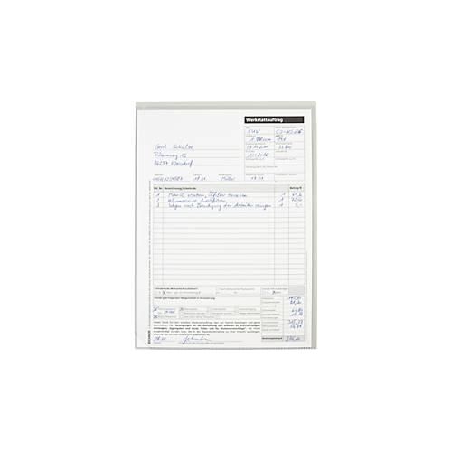 4052301038721 - Auftragstasche Eichner Light ohne Schlüsselfach B 230 x T 5 x H 330 mm 10 Stück hellgrau transparent 4052301038721 - Auftragstasche Eichner Light ohne Schlüsselfach B 230 x T 5 x H 330 mm 10 Stück hellgrau transparent