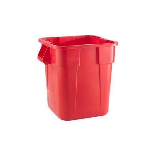 0086876147773 - BRUTE® Mehrzweck-Behälter quadratisch Inhalt 106 l LxBxH 550 x 550 x 580 mm rot 0086876147773 - BRUTE® Mehrzweck-Behälter quadratisch Inhalt 106 l LxBxH 550 x 550 x 580 mm rot