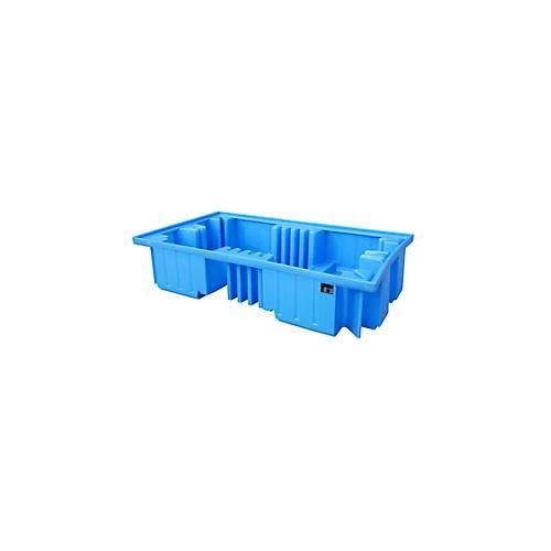 4052462048829 - - Auffangwanne aus pe BxTxH 1360x2340x510 mm für 2xKTC 1000 Liter Auffangvolumen 1000 Liter mit integrierter Abstellfläche 4052462048829 - - Auffangwanne aus pe BxTxH 1360x2340x510 mm für 2xKTC 1000 Liter Auffangvolumen 1000 Liter mit integrierter Abstellfläche