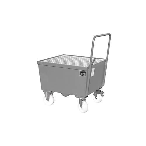 4052462047518 - Fahrbare Auffangwanne aw-f 1 max 1 Fässer Mausgrau - Bauer 4052462047518 - Fahrbare Auffangwanne aw-f 1 max 1 Fässer Mausgrau - Bauer