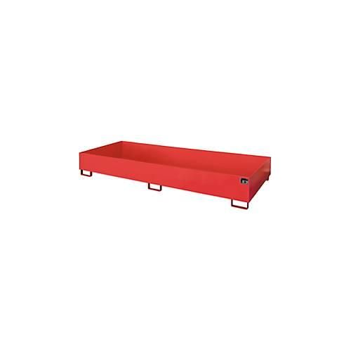 4052462055490 - eurokraft pro Regal-Bodenwanne 540 l Auffangvolumen LxBxH 3250 x 1300 x 265 mm ohne Gitterrost feuerrot 4052462055490 - eurokraft pro Regal-Bodenwanne 540 l Auffangvolumen LxBxH 3250 x 1300 x 265 mm ohne Gitterrost feuerrot