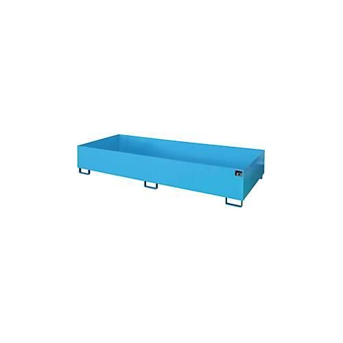 4052462053748 - eurokraft pro Regal-Bodenwanne 1000 l Auffangvolumen LxBxH 3250 x 1300 x 380 mm ohne Gitterrost lichtblau 4052462053748 - eurokraft pro Regal-Bodenwanne 1000 l Auffangvolumen LxBxH 3250 x 1300 x 380 mm ohne Gitterrost lichtblau