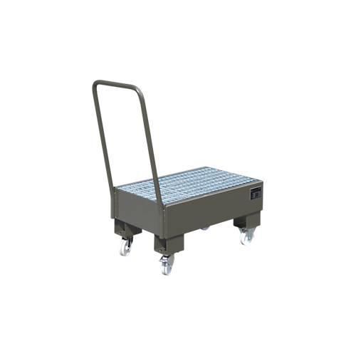4052462047426 - Fahrbare Auffangwanne aw 60-1 sr lackiert Mausgrau - Bauer 4052462047426 - Fahrbare Auffangwanne aw 60-1 sr lackiert Mausgrau - Bauer
