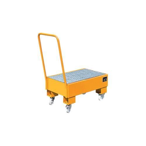 4052462047389 - Fahrbare Auffangwanne aw 60-1 sr lackiert Gelborange - Bauer 4052462047389 - Fahrbare Auffangwanne aw 60-1 sr lackiert Gelborange - Bauer