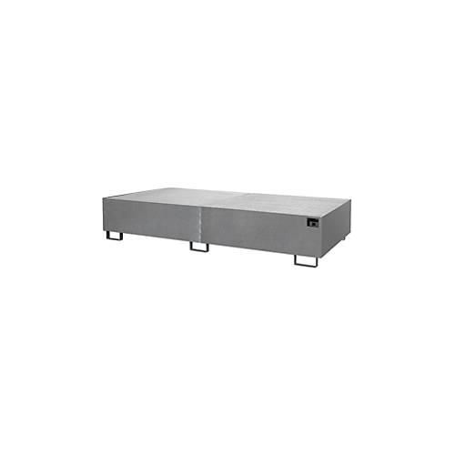 4052462030923 - eurokraft pro Regal-Bodenwanne 1000 l Auffangvolumen LxBxH 2650 x 1300 x 435 mm mit Gitterrost feuerverzinkt 4052462030923 - eurokraft pro Regal-Bodenwanne 1000 l Auffangvolumen LxBxH 2650 x 1300 x 435 mm mit Gitterrost feuerverzinkt