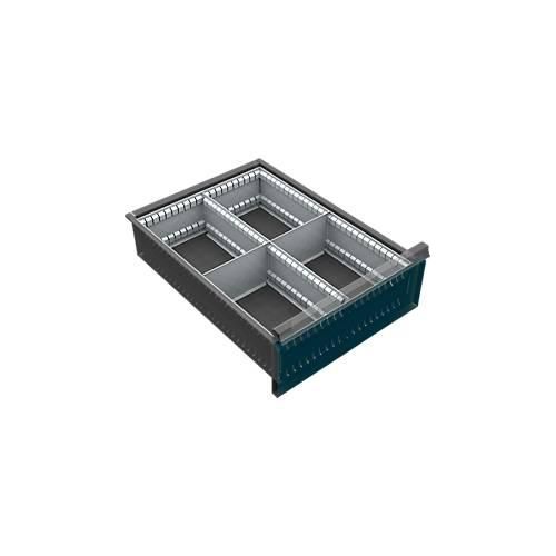 4250510889268 - Schubladenunterteilung 4 Fächer 150-240 mm