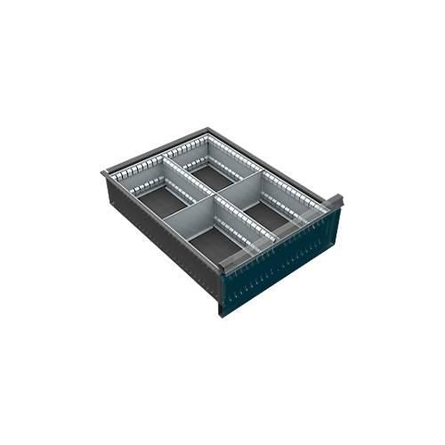 4250510889312 - Schubladenunterteilung 4 Fächer 150-240 mm 4250510889312 - Schubladenunterteilung 4 Fächer 150-240 mm