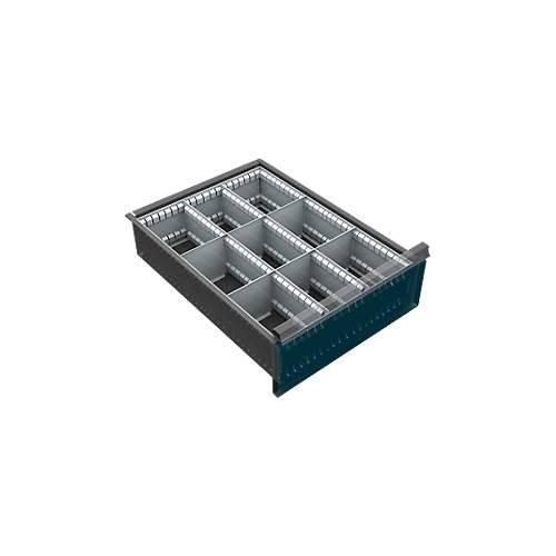 4250510889329 - Schubladenunterteilung 9 Fächer 150-240 mm