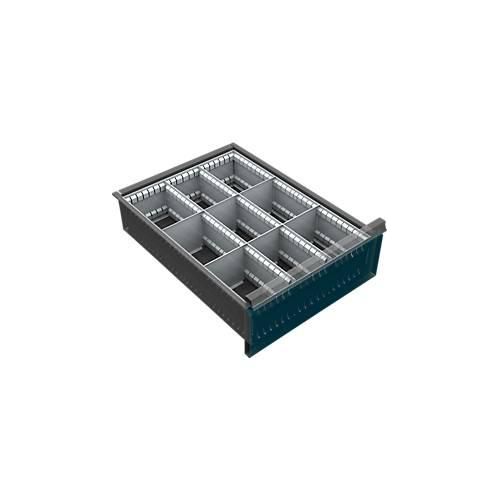 4250510889275 - Schubladenunterteilung 9 Fächer 150-240 mm 4250510889275 - Schubladenunterteilung 9 Fächer 150-240 mm