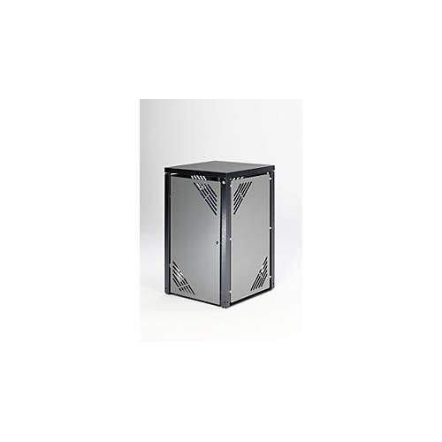4030695212507 - Müllbehälterschrank MBS 1 Stahlblech beschichtet mit Klappdeckel für 120 l und 240 l Müllbehälter erweiterbar 4030695212507 - Müllbehälterschrank MBS 1 Stahlblech beschichtet mit Klappdeckel für 120 l und 240 l Müllbehälter erweiterbar