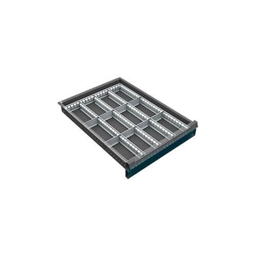 4250510927953 - Schubladenunterteilung 12 Fächer 60-120 mm 4250510927953 - Schubladenunterteilung 12 Fächer 60-120 mm