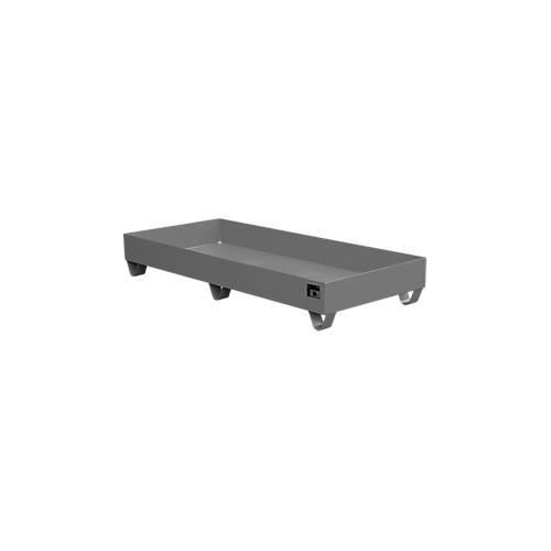 4052462037717 - Stahl-Auffangwanne ohne Gitterrost 1800 x 800 mm grau RAL 7005