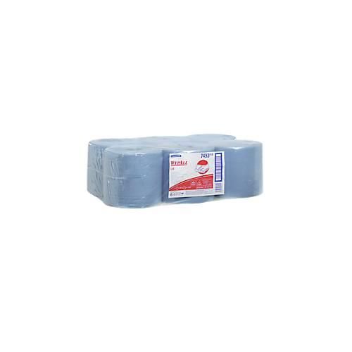 5027375043628 - WYPALL* Wischtuch L-10 EXTRA Zentralentnahme RCS aus Airflexmaterial 3150 Tücher 1-lagig blau