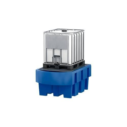 4250101146626 - Asecos - Auffangwanne aus Polyethylen für ibc verz Gitterrost Volumen 1000 l BxTxH 1280x1910x870 mm für 1 ibc blau 4250101146626 - Asecos - Auffangwanne aus Polyethylen für ibc verz Gitterrost Volumen 1000 l BxTxH 1280x1910x870 mm für 1 ibc blau