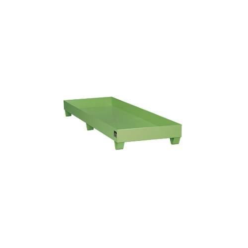 4052462021563 - Stahl-Auffangwanne ohne Gitterrost 2400 x 800 mm grün RAL 6011 4052462021563 - Stahl-Auffangwanne ohne Gitterrost 2400 x 800 mm grün RAL 6011