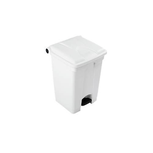 4897020622673 - EUROKRAFTbasic Pedal- Tretabfallsammler Volumen 45 l BxHxT 410 x 600 x 400 mm weiß 4897020622673 - EUROKRAFTbasic Pedal- Tretabfallsammler Volumen 45 l BxHxT 410 x 600 x 400 mm weiß