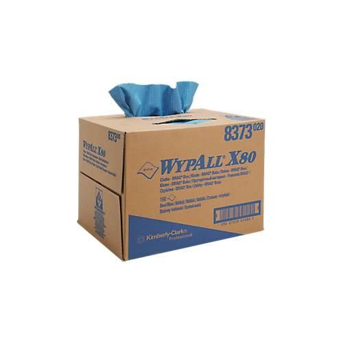 0036000410419 - WYPALL* Wischtuch X-80 aus Hydroknitmaterial 160 Tücher 1-lagig stahlblau 0036000410419 - WYPALL* Wischtuch X-80 aus Hydroknitmaterial 160 Tücher 1-lagig stahlblau