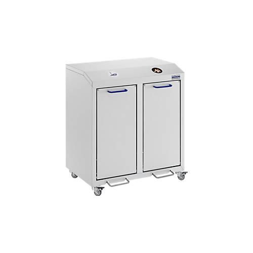4260257923453 - Alu-Wertstoffsammler G®-COLLECT Volumen 2 x 45 l silber Gmöhling 4260257923453 - Alu-Wertstoffsammler G®-COLLECT Volumen 2 x 45 l silber Gmöhling