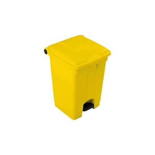4897020622680 - EUROKRAFTbasic Pedal- Tretabfallsammler Volumen 45 l BxHxT 410 x 600 x 400 mm gelb 4897020622680 - EUROKRAFTbasic Pedal- Tretabfallsammler Volumen 45 l BxHxT 410 x 600 x 400 mm gelb
