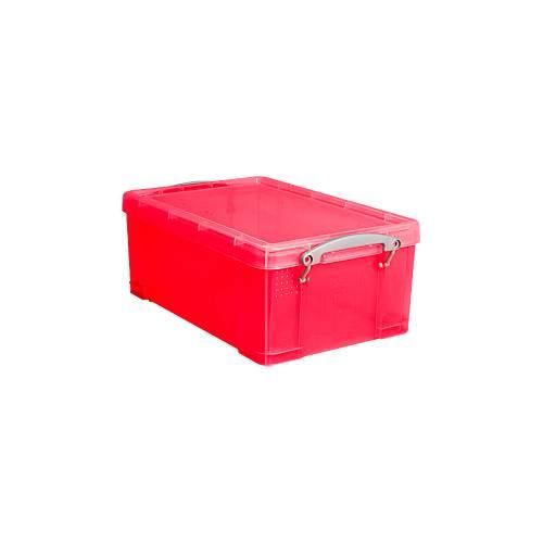 5060024801750 - Box Kunststoff transparent rot 9 l 5060024801750 - Box Kunststoff transparent rot 9 l