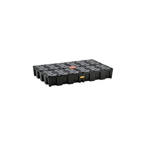 4052886343142 - Auffangwanne 120 l L1200xB800xH180mm Polyethylen mit PE-Rost - Cemo 4052886343142 - Auffangwanne 120 l L1200xB800xH180mm Polyethylen mit PE-Rost - Cemo