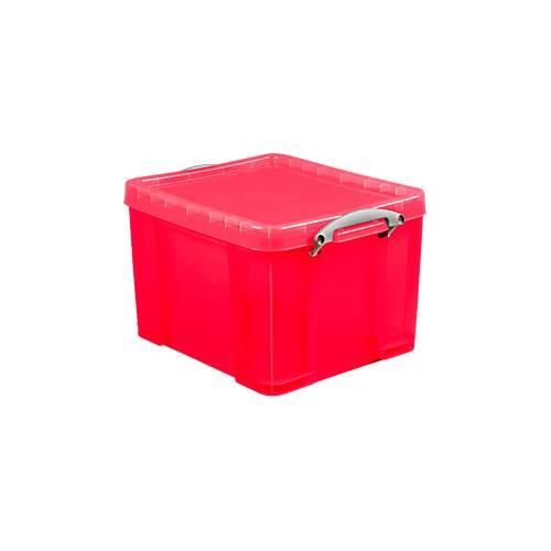 5060024801293 - Box Kunststoff transparent rot 35 l 5060024801293 - Box Kunststoff transparent rot 35 l