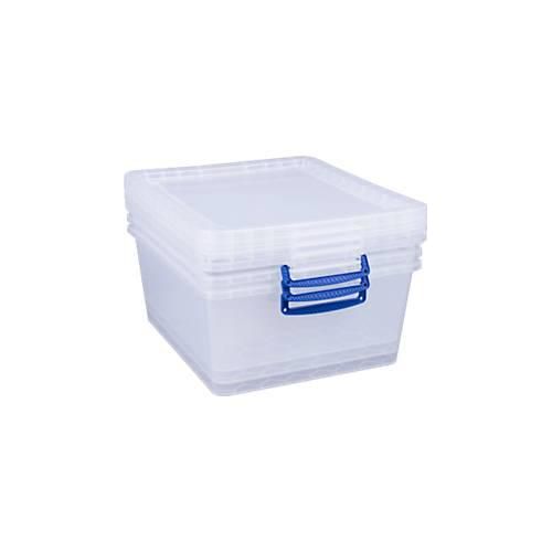 5060456652265 - Really Useful Boxes Aufbewahrungsboxen transparent mit Deckel 175L 3 Stück 5060456652265 - Really Useful Boxes Aufbewahrungsboxen transparent mit Deckel 175L 3 Stück