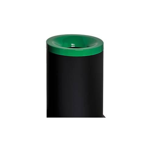 8033433777562 - Sicherheitsabfallbehälter Grisu Color 50L schwarz grün 8033433777562 - Sicherheitsabfallbehälter Grisu Color 50L schwarz grün