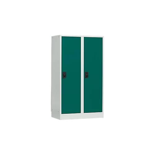 4250618231525 - Schulspind Abteilbreite 400 mm 2 Abteile lichtgrau opalgrün 4250618231525 - Schulspind Abteilbreite 400 mm 2 Abteile lichtgrau opalgrün