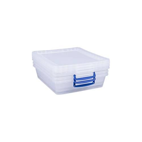 5060456652258 - Really Useful Boxes Aufbewahrungsboxen transparent mit Deckel 105L 3 Stück 5060456652258 - Really Useful Boxes Aufbewahrungsboxen transparent mit Deckel 105L 3 Stück