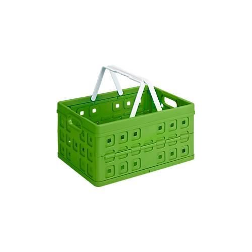 8711112571181 - Klappbox Square 32L grün weiß 49 x 36 x 25 cm Boxen Körbchen & Kisten - Sunware 8711112571181 - Klappbox Square 32L grün weiß 49 x 36 x 25 cm Boxen Körbchen & Kisten - Sunware