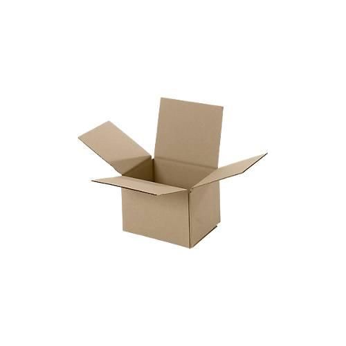 4055453000912 - Wellpapp-Faltkartons 1-wellig 125 x 100 x 80 mm braun 4055453000912 - Wellpapp-Faltkartons 1-wellig 125 x 100 x 80 mm braun