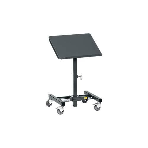 4017976018911 - ESD-Materialständer mit Rollen höhenverstellbar 15 ° 30 ° neigbar Stahl L 510 x B 410 x H 500-755 mm 4017976018911 - ESD-Materialständer mit Rollen höhenverstellbar 15 ° 30 ° neigbar Stahl L 510 x B 410 x H 500-755 mm