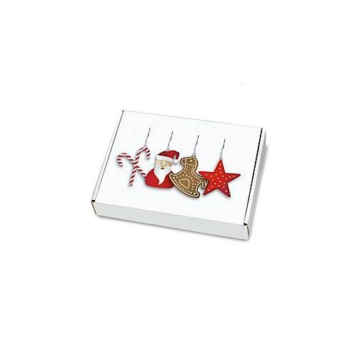 4055453000134 - Maxibriefkartons mit Nikolausdesign portooptimiert bis 20 kg Außenmaße 250 x 174 x 50 mm Mikrowellpappe weiß 20 Stück 4055453000134 - Maxibriefkartons mit Nikolausdesign portooptimiert bis 20 kg Außenmaße 250 x 174 x 50 mm Mikrowellpappe weiß 20 Stück