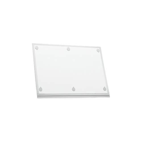 4005546730417 - Plakattasche DURABLE A4 Hoch- & Querformat 2-seitig für bis zu 2 Blatt selbstklebend wasserdicht B 247 x T 06 x H 325 mm transparent 5 Stück