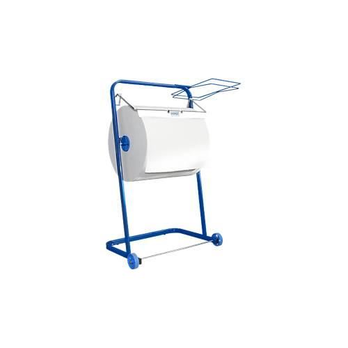 4250139206699 - WIPEX Bodenständer f Putzpapierrollen bis B 400 mm fahrbar m Müllsackhalterung 4250139206699 - WIPEX Bodenständer f Putzpapierrollen bis B 400 mm fahrbar m Müllsackhalterung