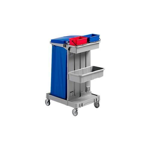 4250128204712 - Reinigungswagen Poly I 2 x 4 L Eimer 2 Ablageschalen m Halterahmen f Abfallsack 4250128204712 - Reinigungswagen Poly I 2 x 4 L Eimer 2 Ablageschalen m Halterahmen f Abfallsack