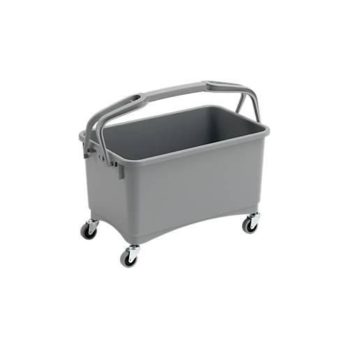 4250128203234 - Einfachfahreimer Poly II Volumen 28 Liter fahrbar mit überkreuzenden Griffen 4250128203234 - Einfachfahreimer Poly II Volumen 28 Liter fahrbar mit überkreuzenden Griffen