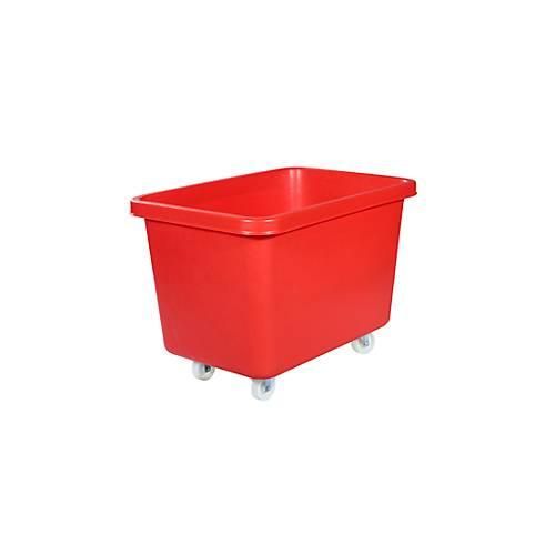 4250677900783 - Rechteckbehälter aus Polyethylen fahrbar Inhalt 227 l rot ab 5 Stk 4250677900783 - Rechteckbehälter aus Polyethylen fahrbar Inhalt 227 l rot ab 5 Stk