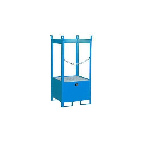 4052462016026 - Fass-Stapelpalette FSP-1 seitlich offen Kap 1 x 200 l Fass blau 4052462016026 - Fass-Stapelpalette FSP-1 seitlich offen Kap 1 x 200 l Fass blau