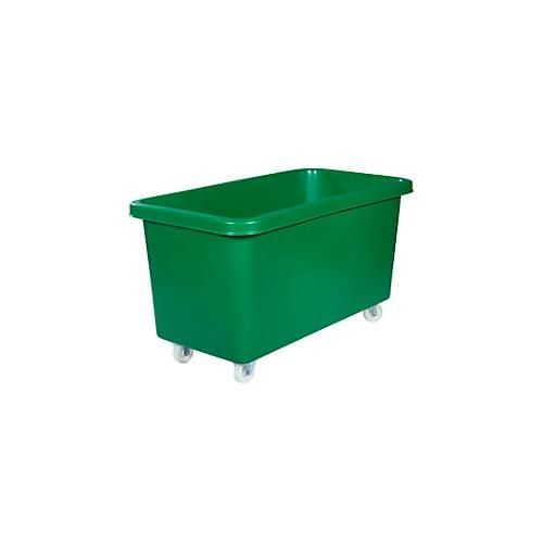 4250677900998 - Rechteckbehälter aus Polyethylen fahrbar Inhalt 450 l grün ab 5 Stk 4250677900998 - Rechteckbehälter aus Polyethylen fahrbar Inhalt 450 l grün ab 5 Stk